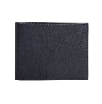 NAVY LEATHER WALLET