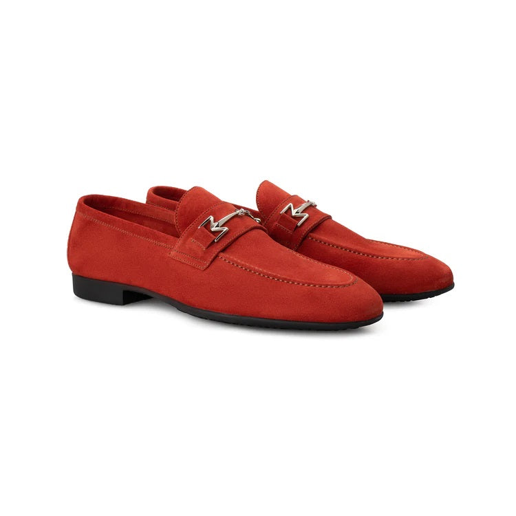 RED SUEDE LOAFER (44234)