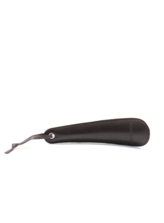 SHORT LEATHER SHOEHORN