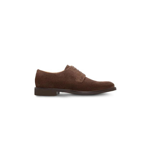 BROWN SUEDE LACE-UP (44199)